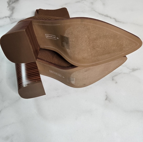 STEVEN by Steve Madden Nixie Brown Sock Size 8 NEW - Picture 5 of 7